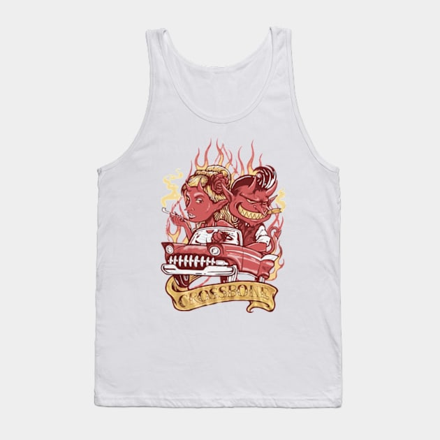 rock for the devil Tank Top by wahyuart21